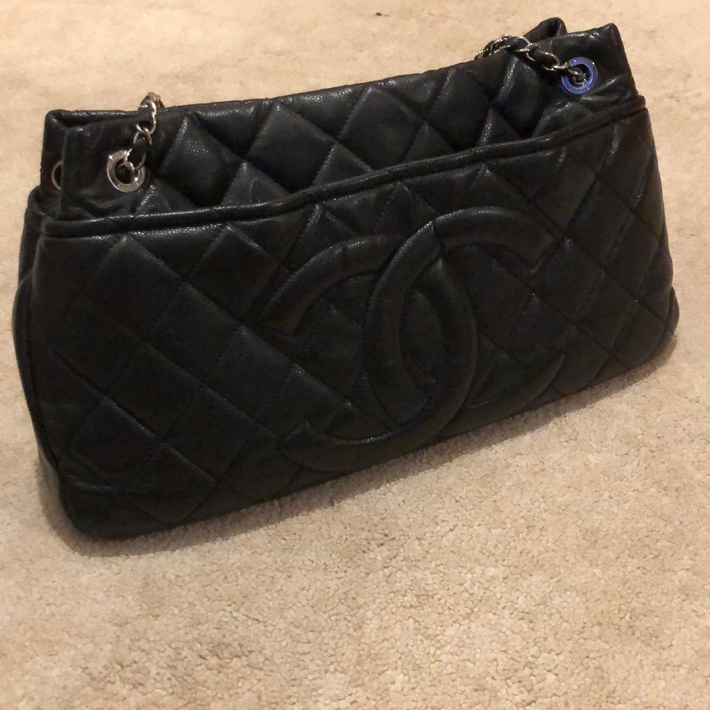 Chanel shopper style handbag